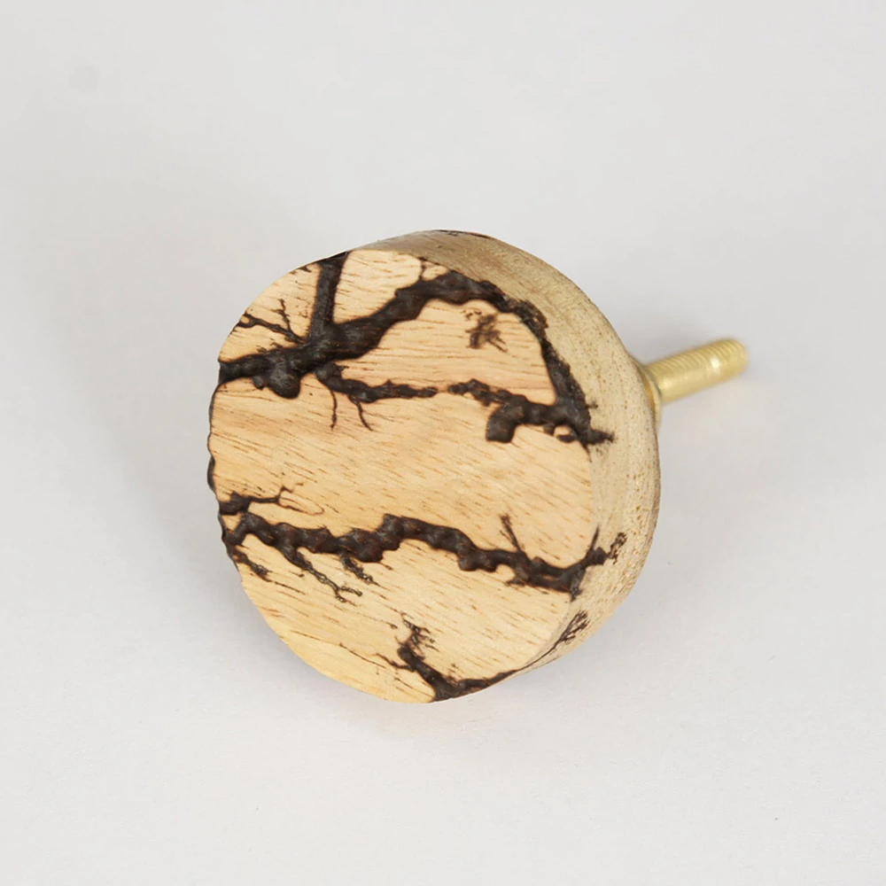 Ethno Home - Mango - Nepal - fekete bútorgomb BRKN224