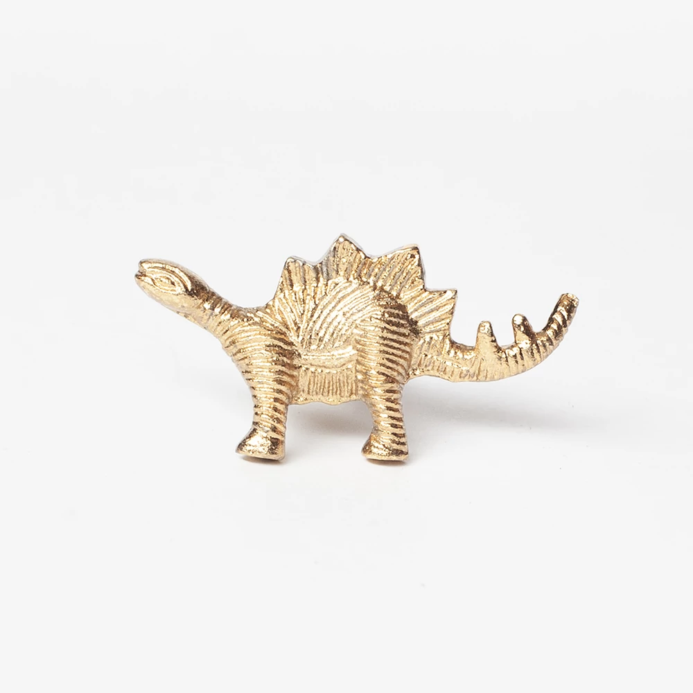 Ethno Home - Nature - Stegosaurus arany bútorgomb HHK40gold/MKN336gold