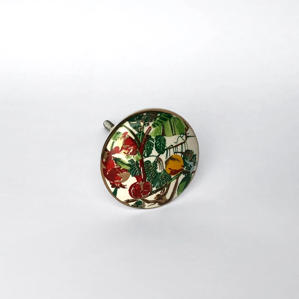 Ethno Home - Ceramic - Sini - gránátalma bútorgomb KN891