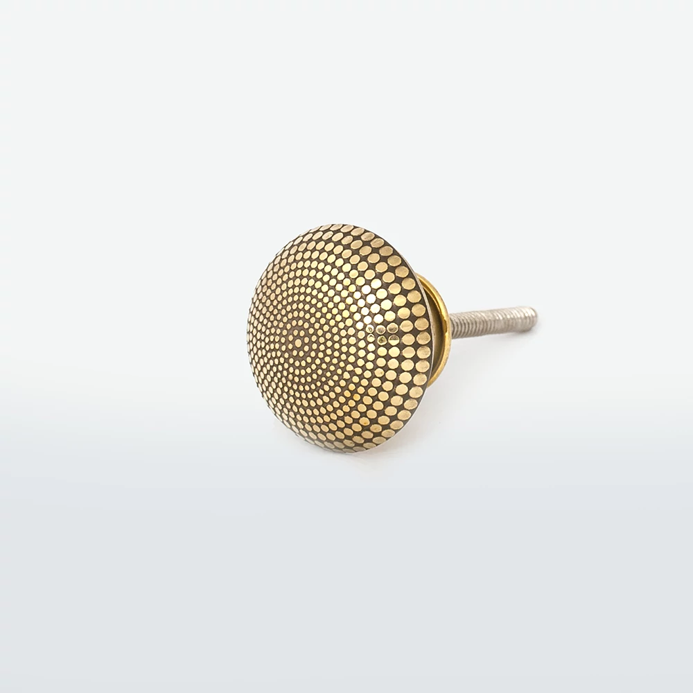 Ethno Home - Brass - Mahanga bútorgomb MKN24