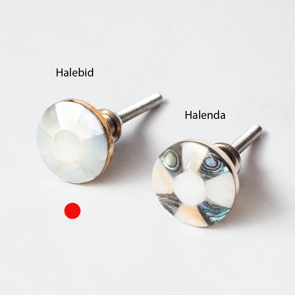 Ethno Home - Pearl - Halebid gyöngyház bútorgomb MKN255