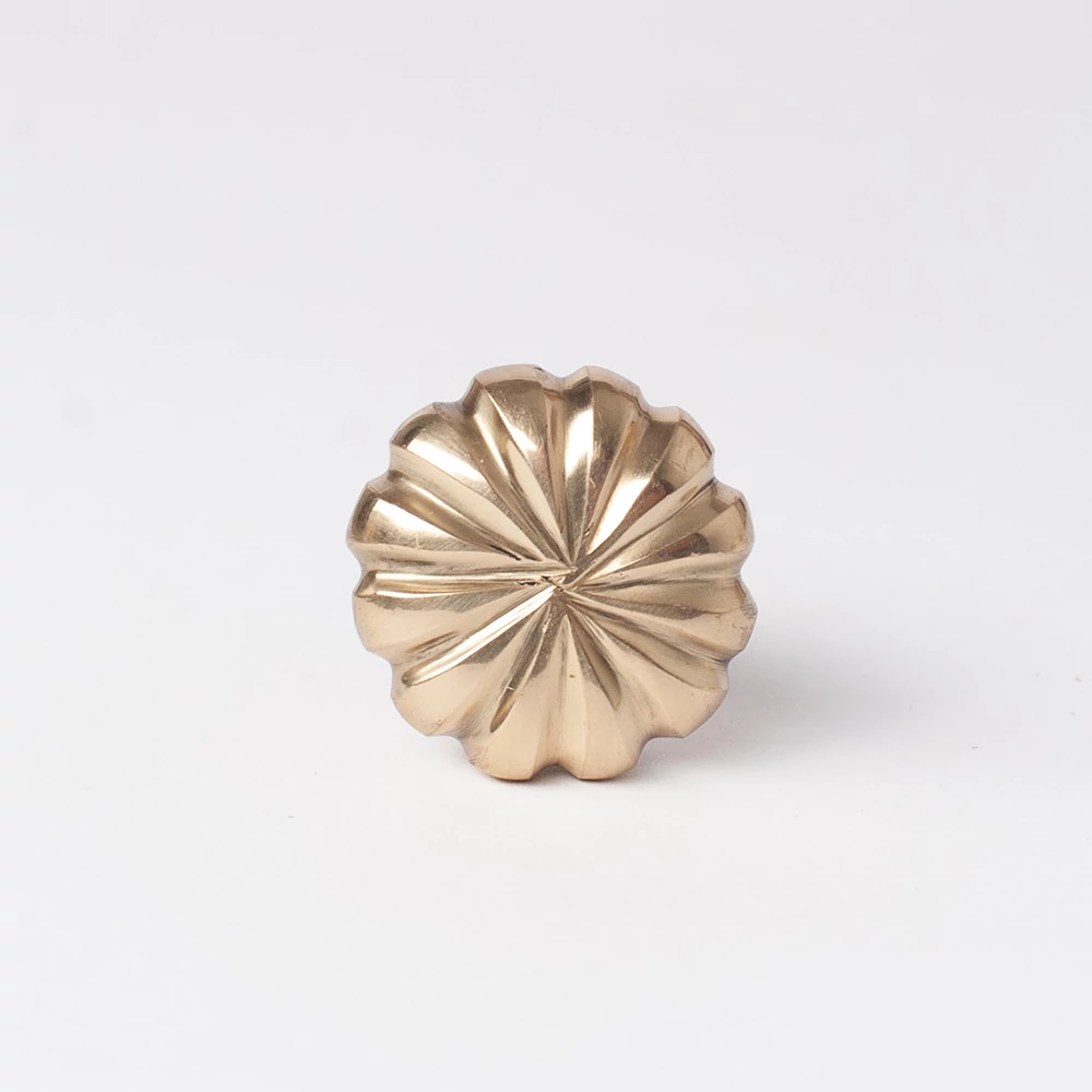 Ethno Home - Brass - Kundal arany bútorgomb MKN367g