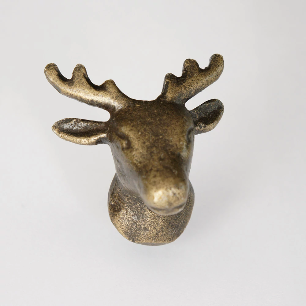 Ethno Home - Nature - Moose head bútorgomb MKN246
