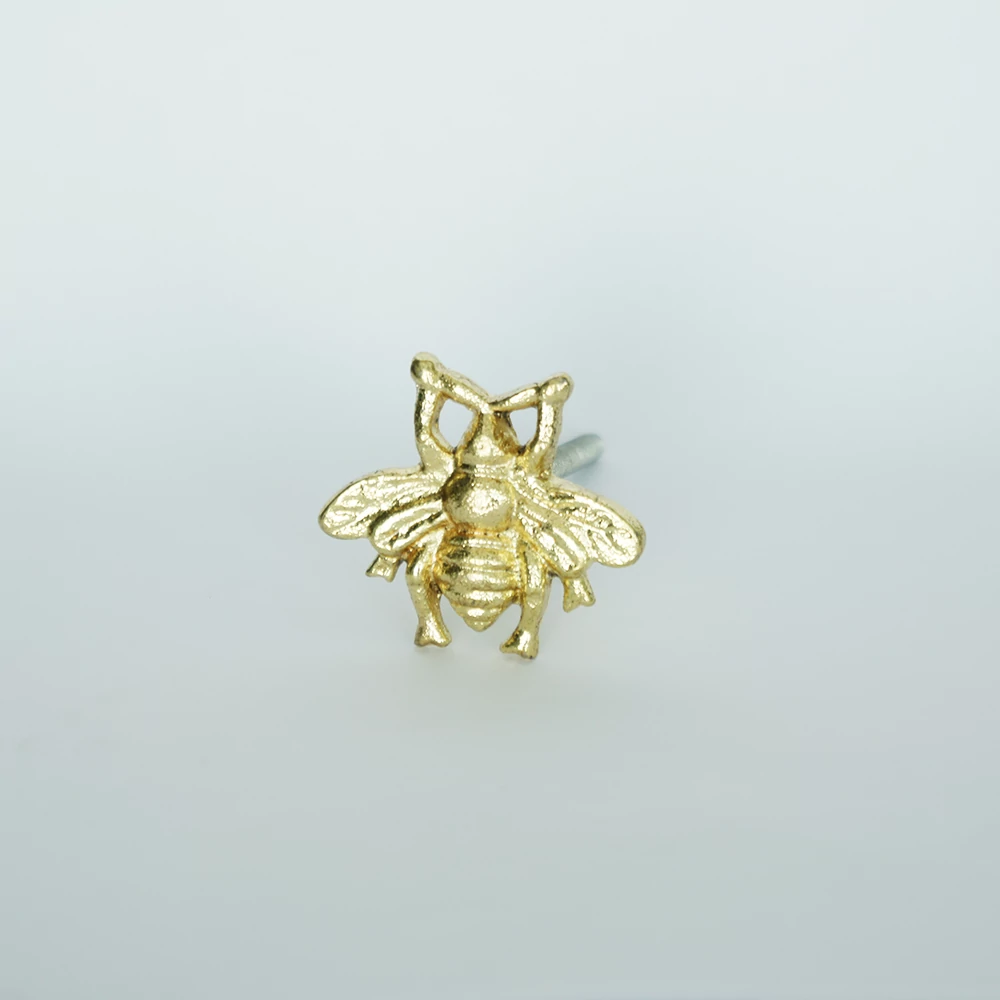 Ethno Home - Nature - Bee arany bútorgomb MKN321