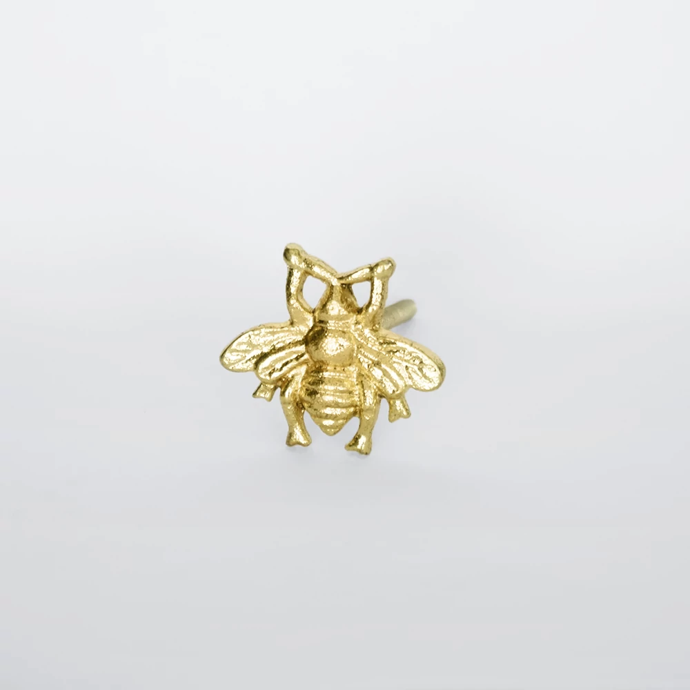 Ethno Home - Nature - Bee arany bútorgomb MKN321