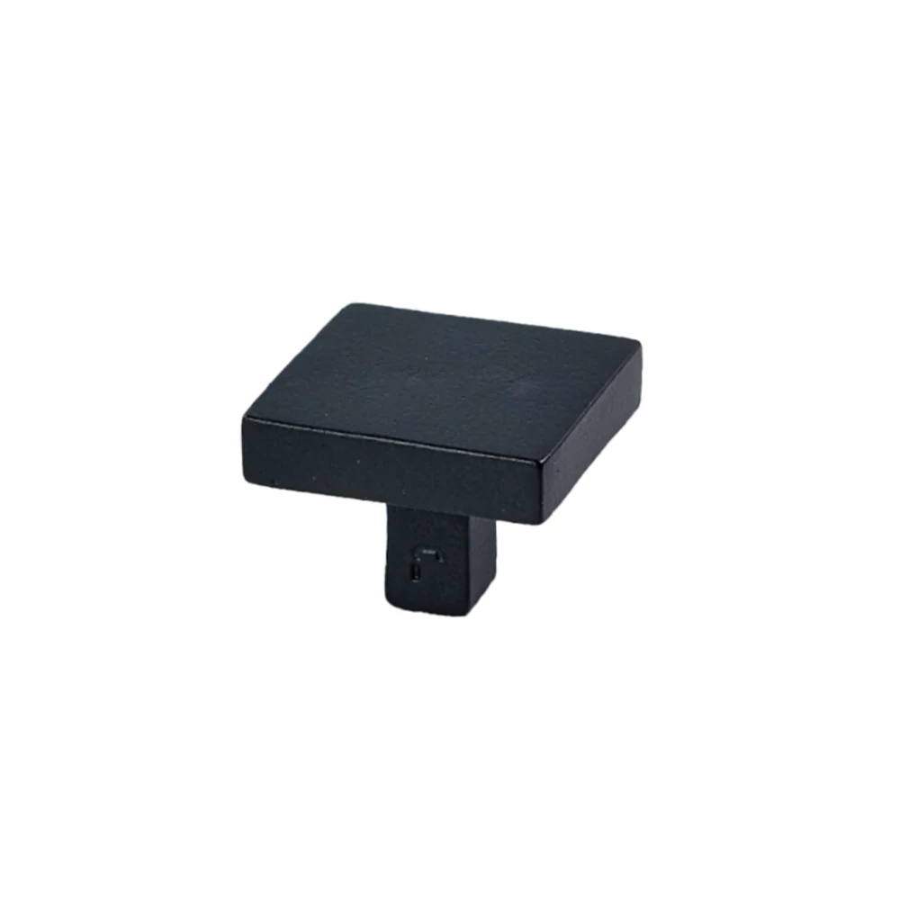 Jolie Carre 40 mm fekete bútorgomb J-1704-BK