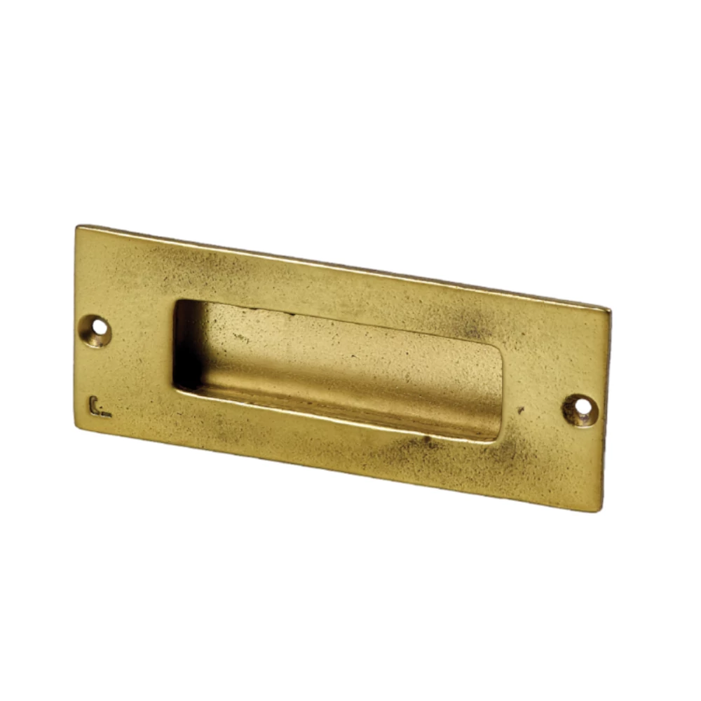 Jolie Contour 120 mm antik arany süllyesztett bútorfogantyú J-1001-GA