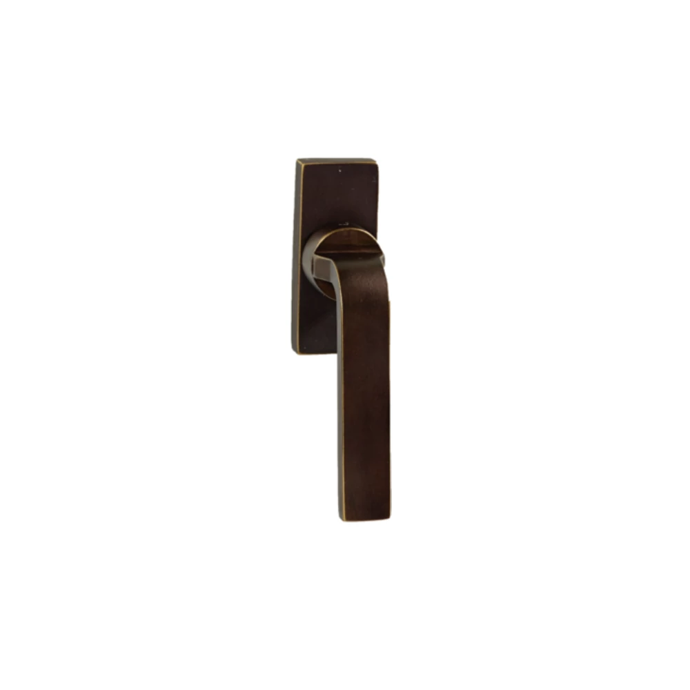 Jolie Liv antik bronz téglalaprozettás ablakkilincs J-2190-AB