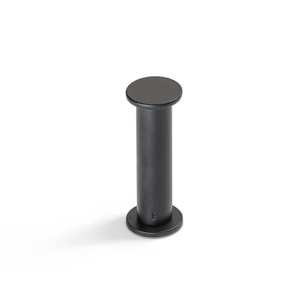 Jolie Rieu 80 mm fekete fürdőszobai fogas J-2231-BK