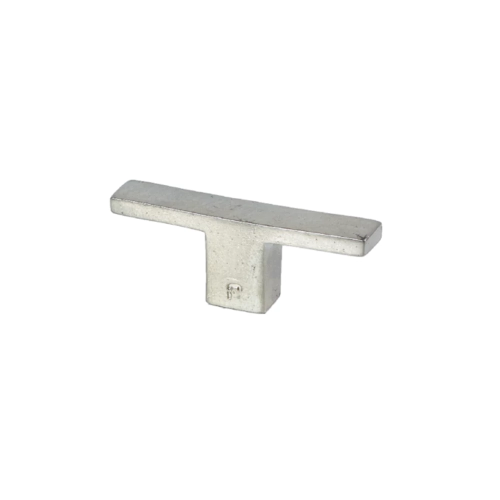 Jolie Verve 80 mm antik ezüst BIG T bútorgomb J-1203-OS