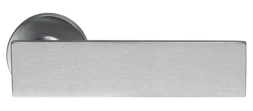DND Arete' L inox lapos körrozettás kilincsgarnitúra