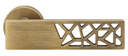 DND Arete' szatén bronz körrozettás kilincsgarnitúra
