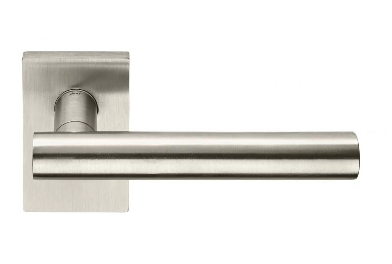 DND Blend PVD inox téglalaprozettás kilincsgarnitúra