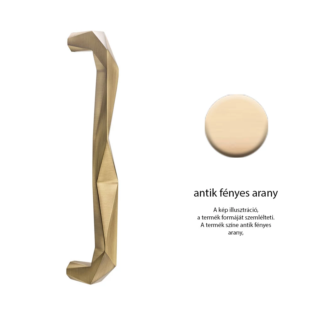 DND Luxury PVD antik fényes arany húzórúd LU27