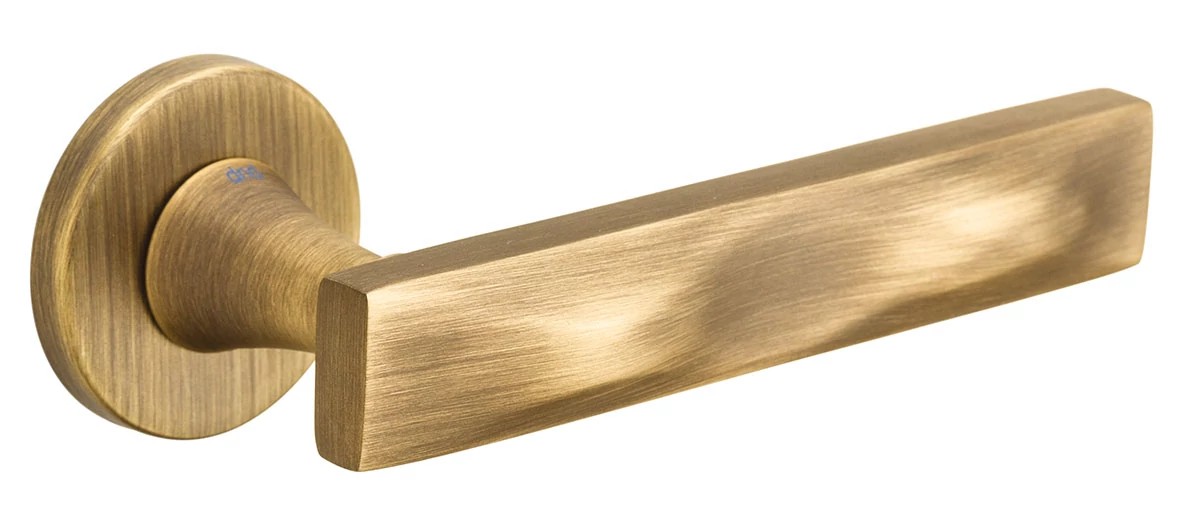 DND Sike szatén bronz körrozettás kilincsgarnitúra