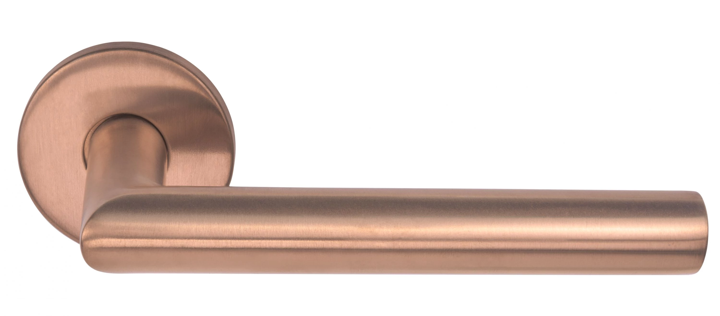 Formani Basics LB2-19 PVD szatén bronz körrozettás kilincsgarnitúra