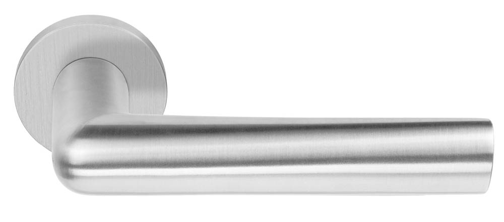 Formani INC PBI102-G szatén rozsdamentes acél körrozettás kilincsgarnitúra