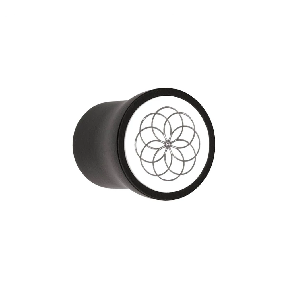 Formani Nour EV25M szatén fekete gomb