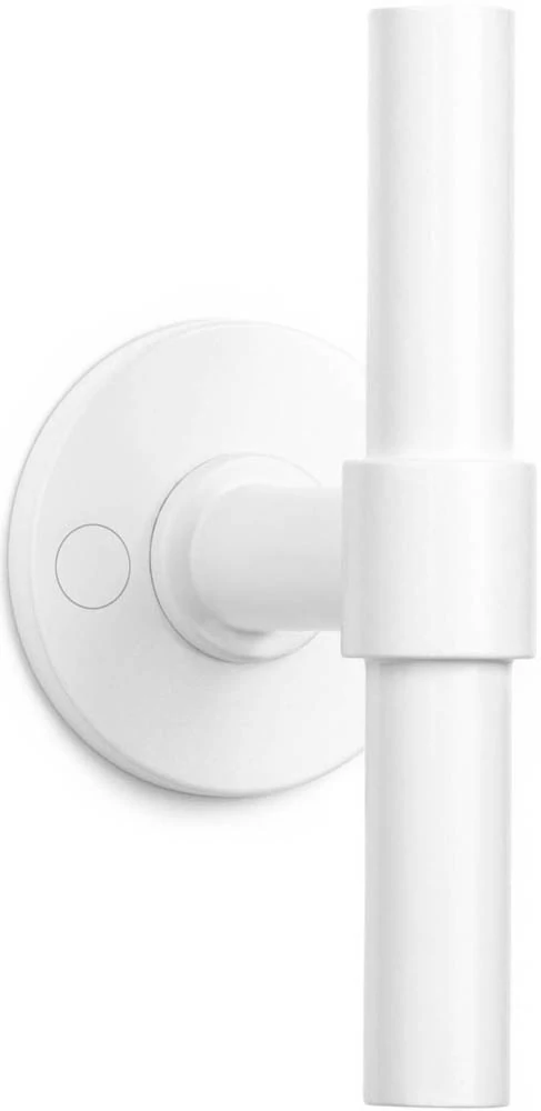Formani One PBT15XL/50 szatén fehér lapos körrozettás kilincsgarnitúra