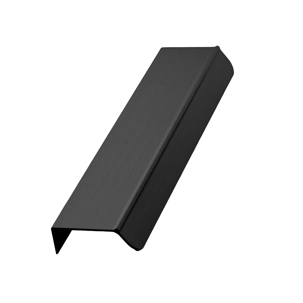 Furnipart Accent szálcsiszolt fekete bútorfogantyú 160mm 446820200-76