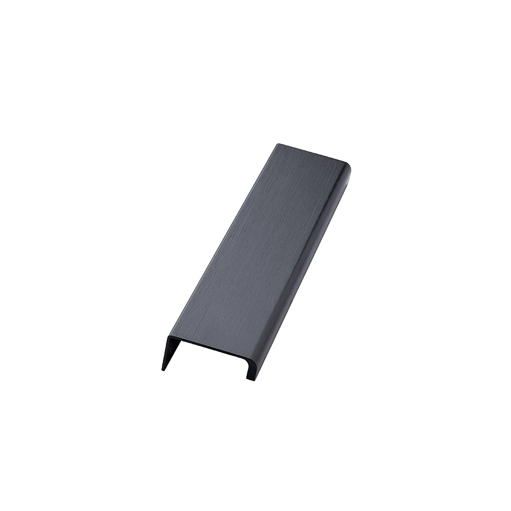 Furnipart Artisan szálcsiszolt fekete bútorfogantyú 160mm 454320200-76