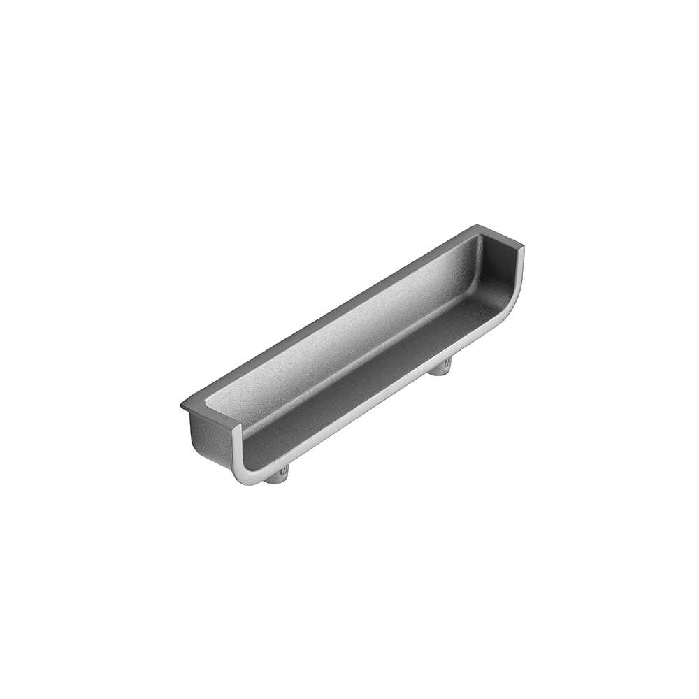 Furnipart Back inox hatású bútorfogantyú 64mm 515560064-66S