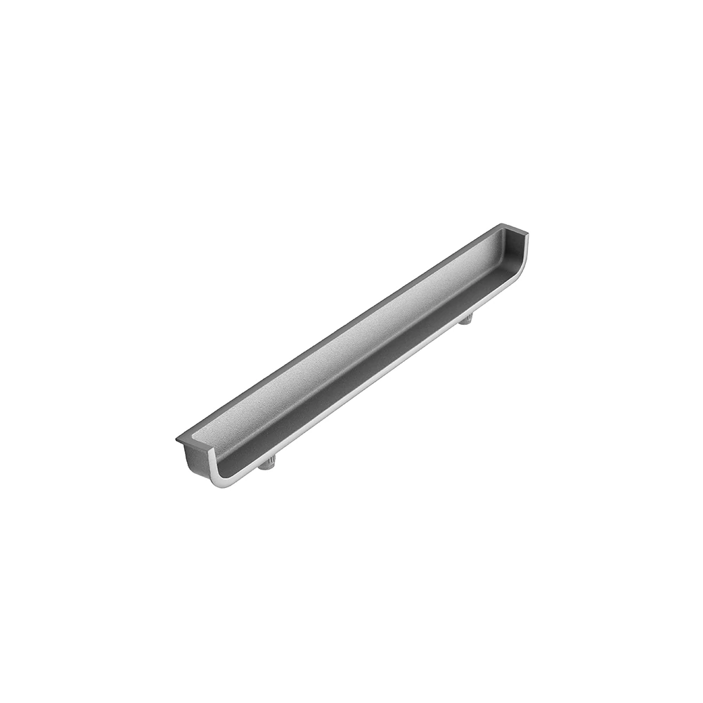 Furnipart Back inox hatású bútorfogantyú 128mm 515560128-66S