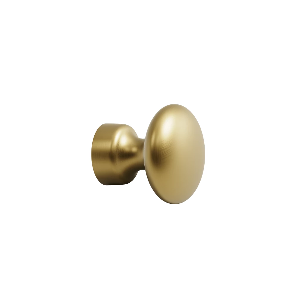 Furnipart Baron sötét szálcsiszolt arany bútorgomb 559120032-35