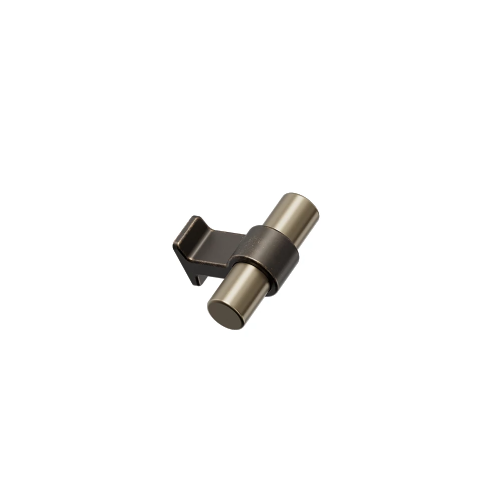 Furnipart Bond antik barna/szálcsiszolt réz bútorgomb 50 mm 557020050-23/30