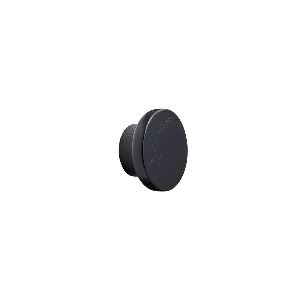 Furnipart Circle fekete tölgy bútorgomb 103820050-992