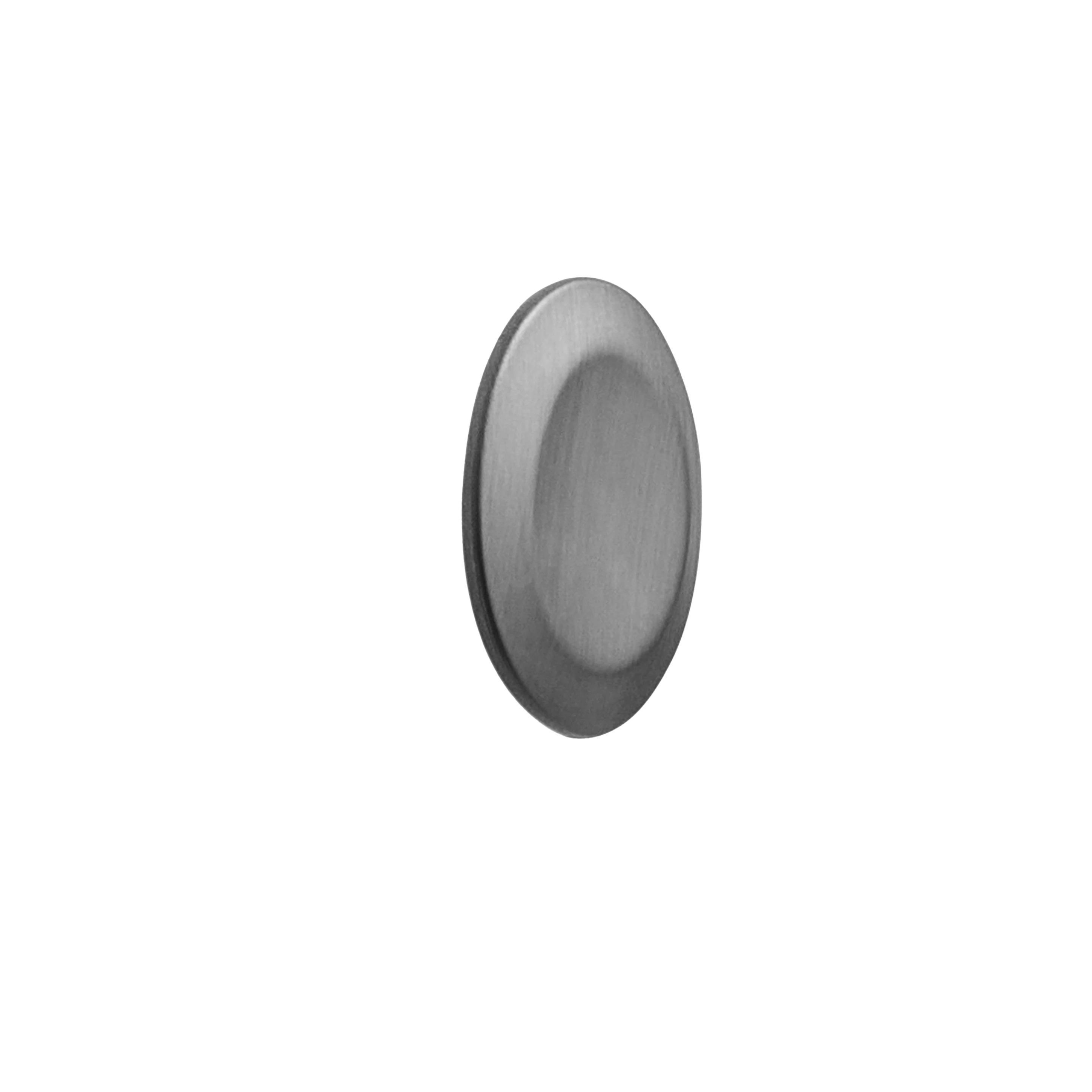 Furnipart Disc szálcsiszolt antracit bútorgomb 550120035-91