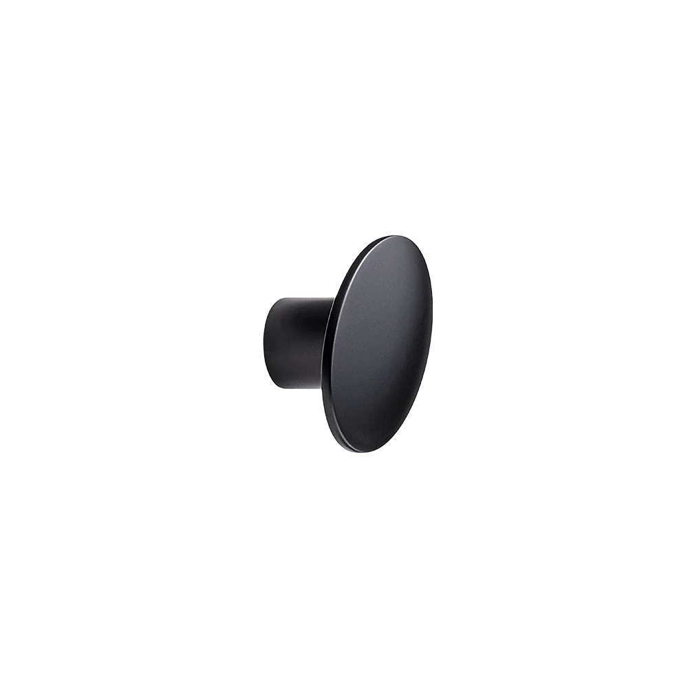 Furnipart Dome matt fekete bútorgomb 50mm 546960050-99