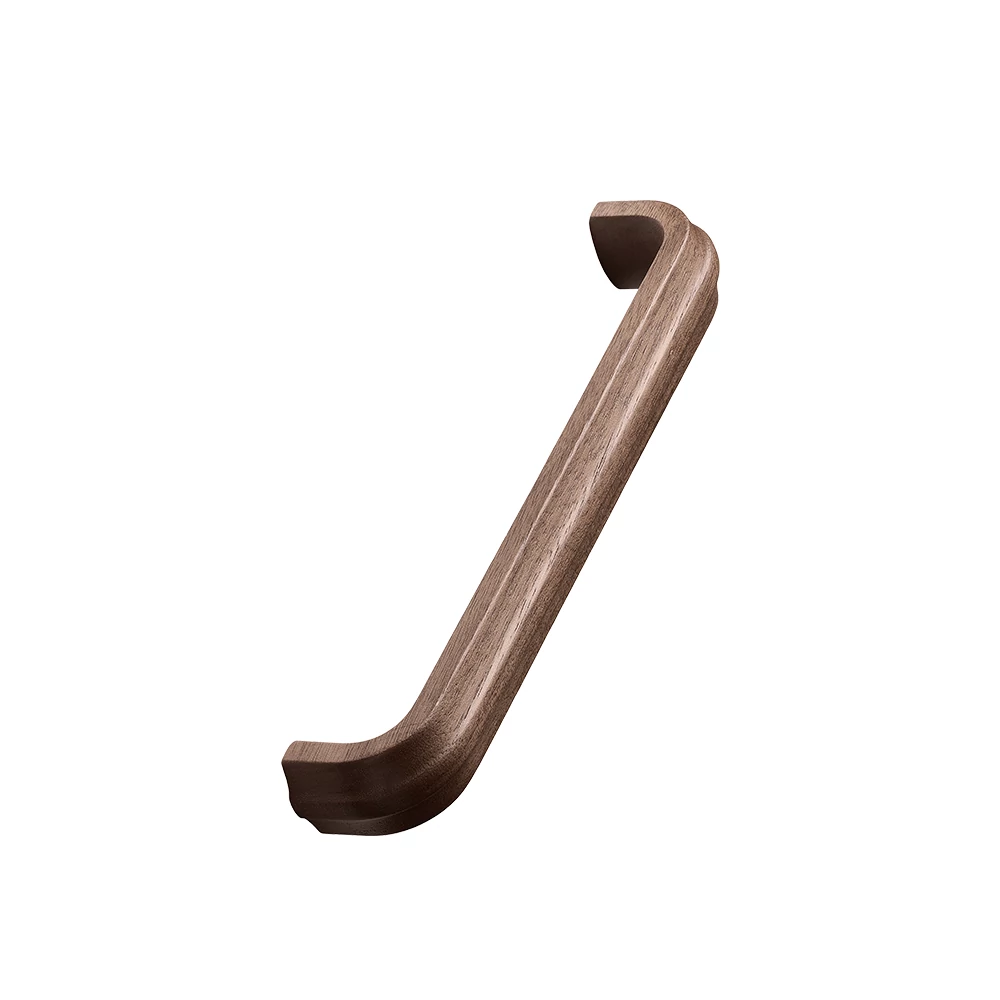 Furnipart DUONA fa, lakkozott dió bútorfogantyú 160 mm 114120160-292