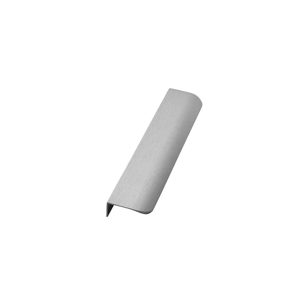 Furnipart Edge Round inox hatású bútorfogantyú 2x80 mm 419920200-66.1