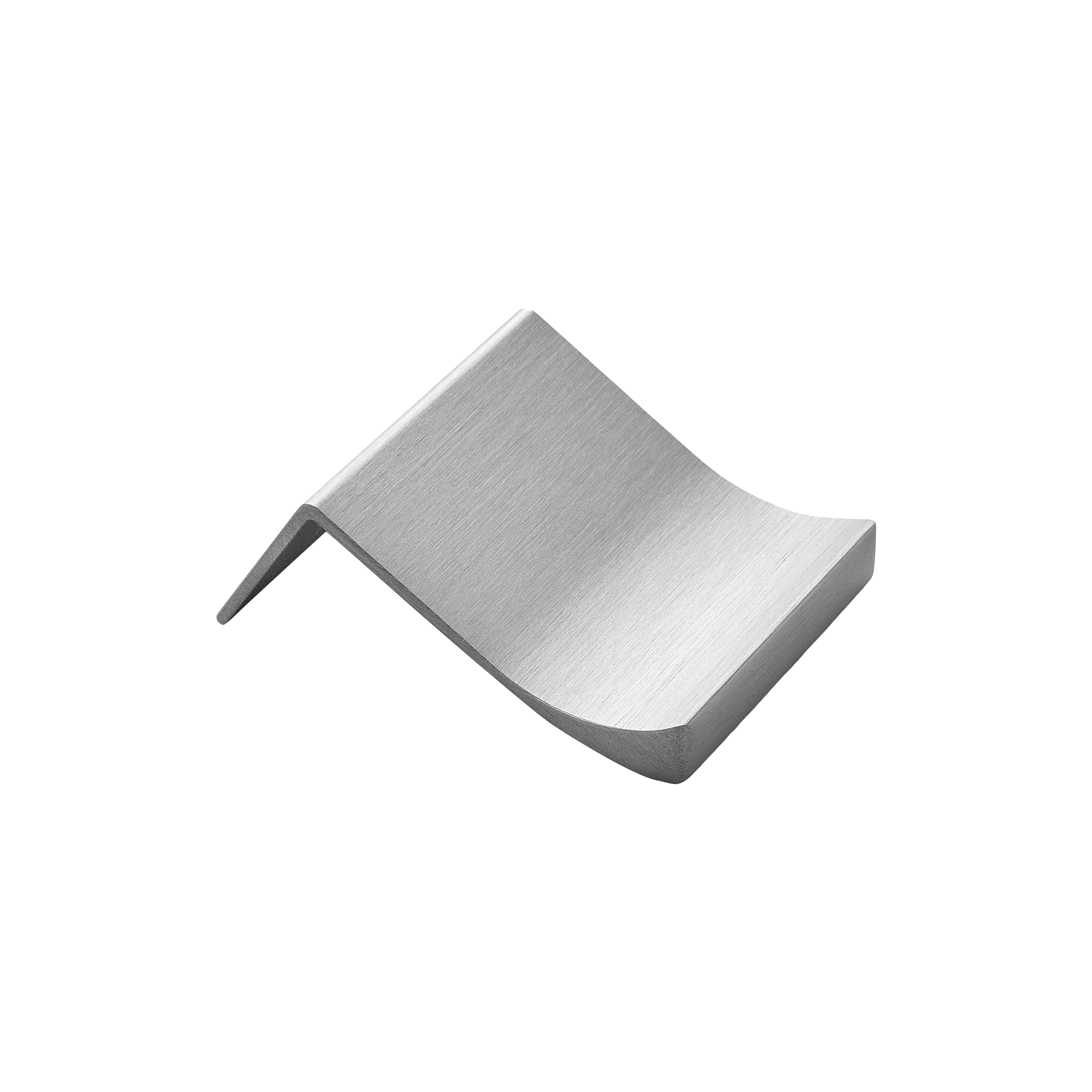 Furnipart Edge Straight Upwards inox hatású bútorfogantyú 20 mm 435920040-66