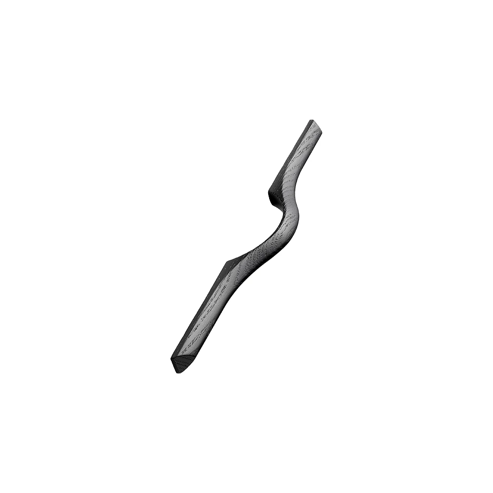 Furnipart EROS fa, fekete kőris bútorfogantyú 192/512 mm 109520512-994