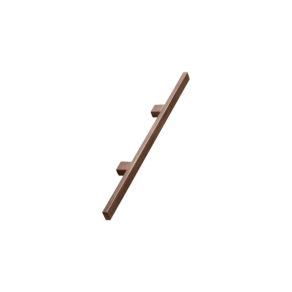Furnipart JAPAN fa, lakkozott dió bútorfogantyú 224 mm 117760224-292