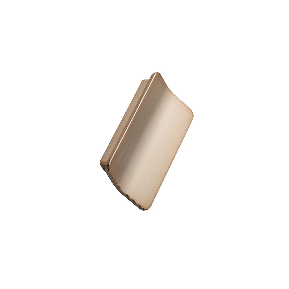 Furnipart Leaf szálcsiszolt réz bútorfogantyú 64 mm 555420064-32