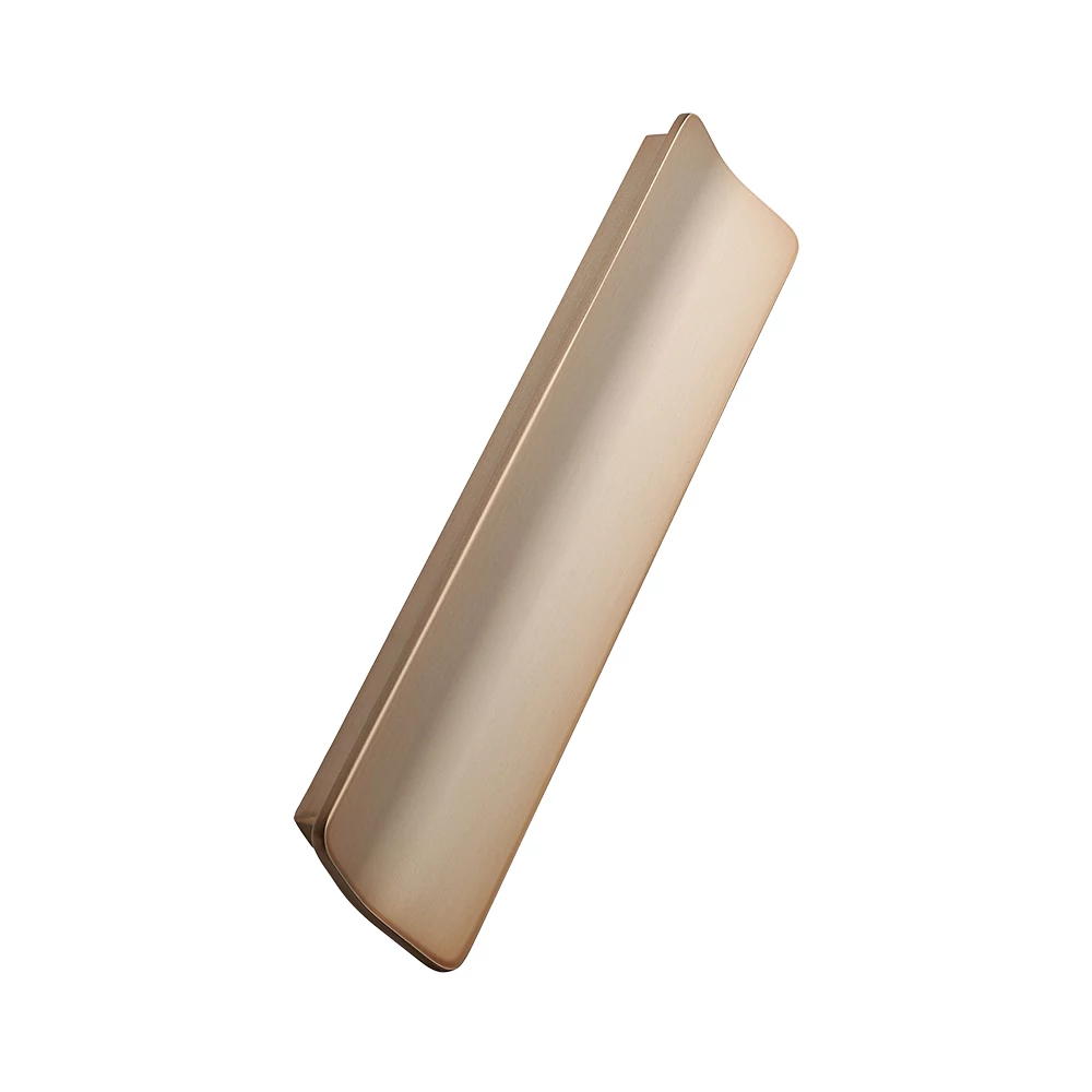 Furnipart Leaf szálcsiszolt réz bútorfogantyú 160 mm 555420160-32
