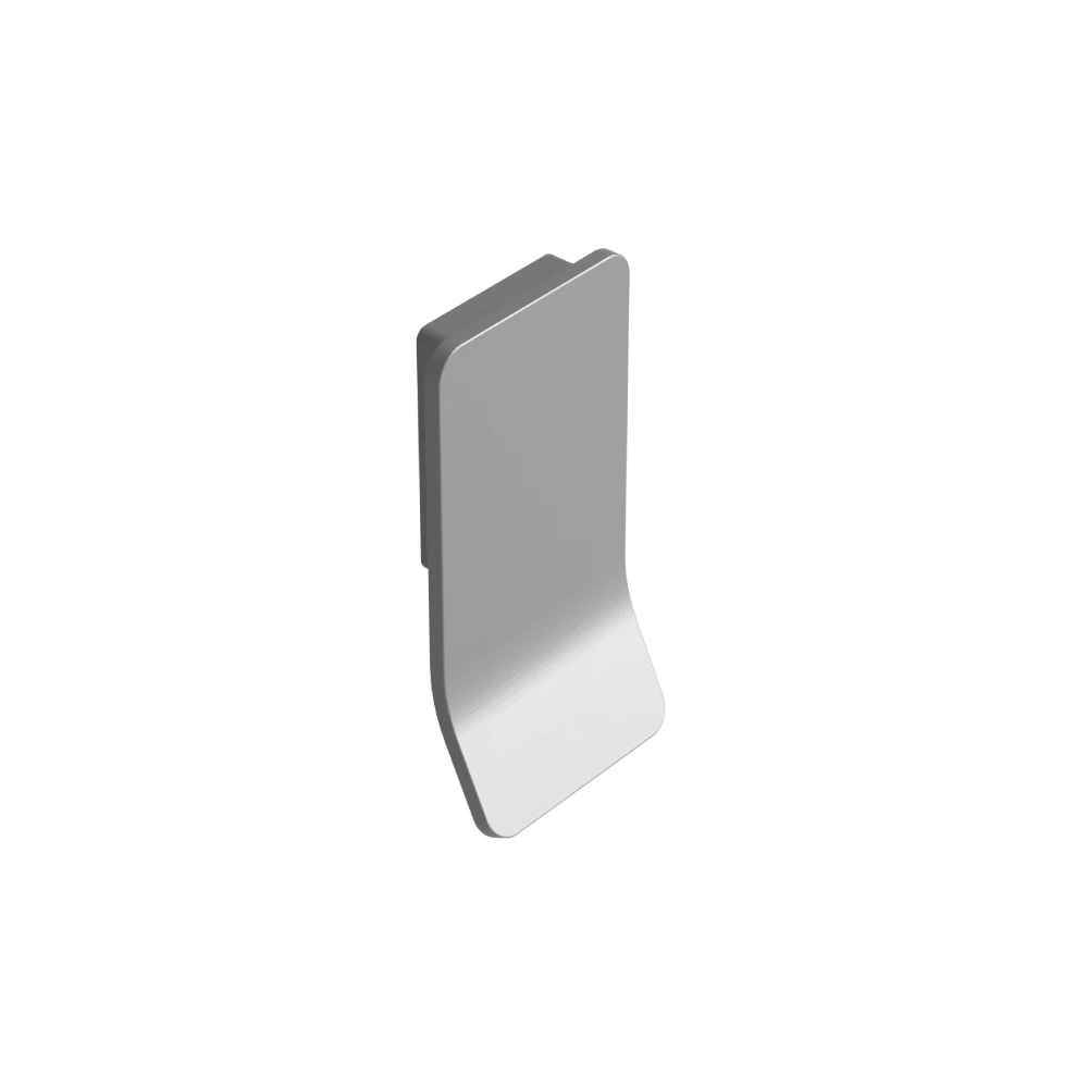 Furnipart Leaf Vertical inox hatású bútorfogantyú 32 mm 555430032-66