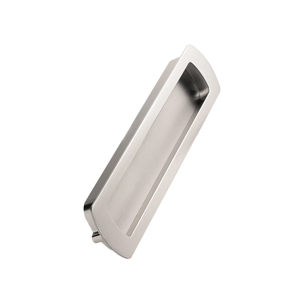Furnipart Lux inox hatású süllyesztett bútorfogantyú 128 mm 532160128-66