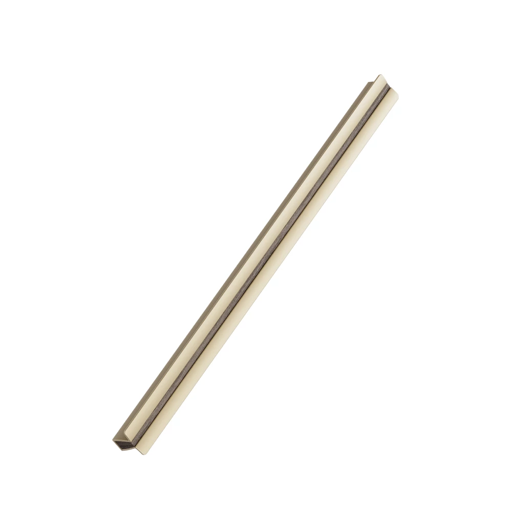 Furnipart Papillon sötétbarna / szálcsiszolt sárgaréz bútorfogantyú 320 mm 460520320-056/40