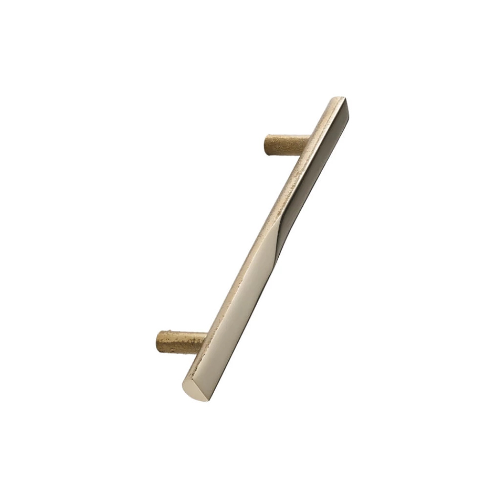 Furnipart Scultura polírozott natúr sárgaréz bútorfogantyú 128 mm 244720128-15