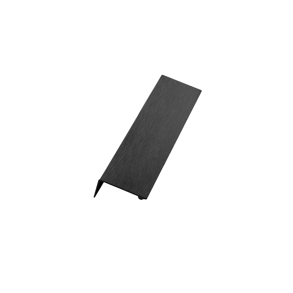 Furnipart Sheet szálcsiszolt fekete bútorfogantyú 160 mm 446620200-76