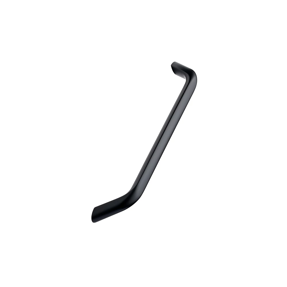 Furnipart Space fekete porszórt bútorfogantyú 192 mm 456920192-9005E