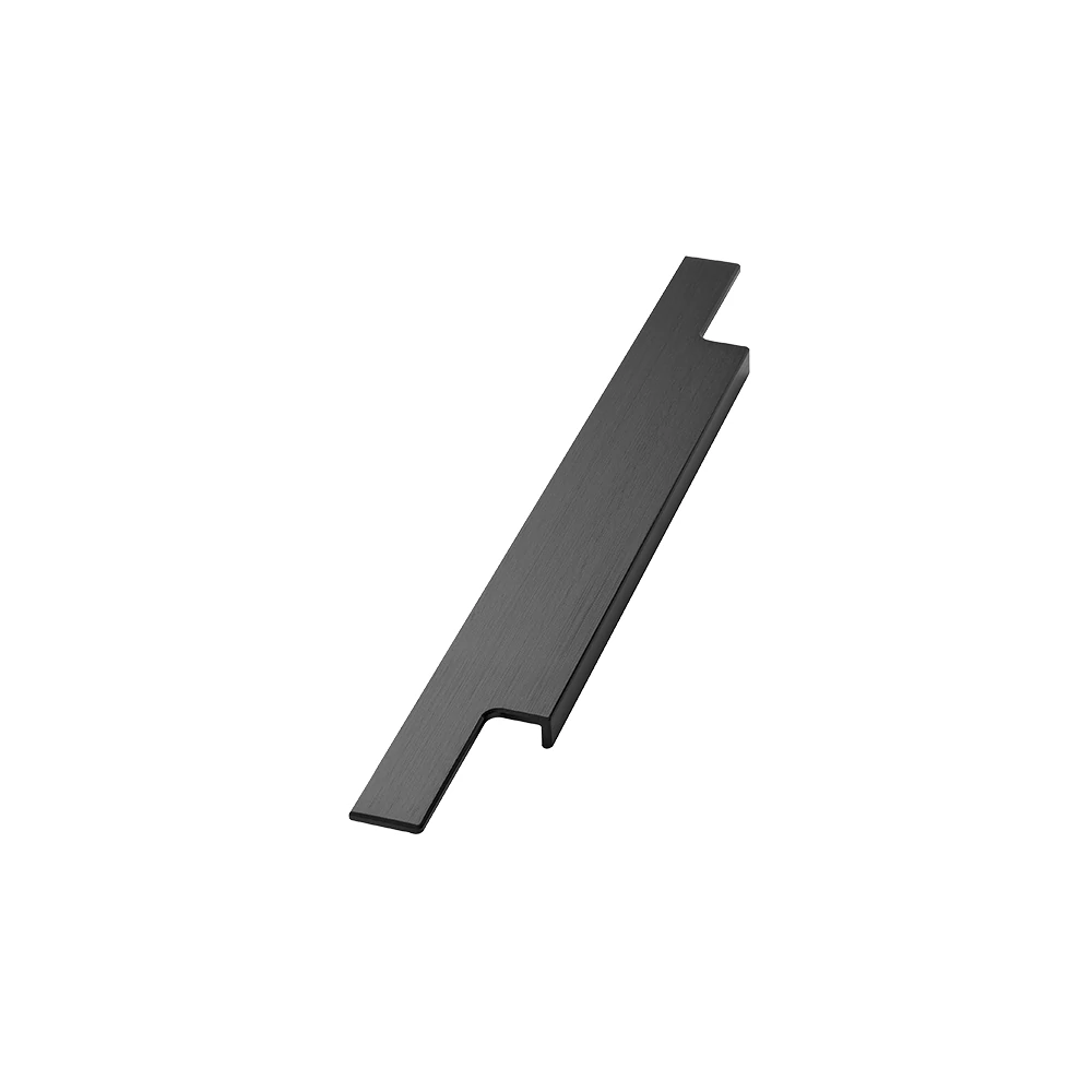 Furnipart Trim szálcsiszolt matt fekete bútorfogantyú 295 mm 408020295-76.1