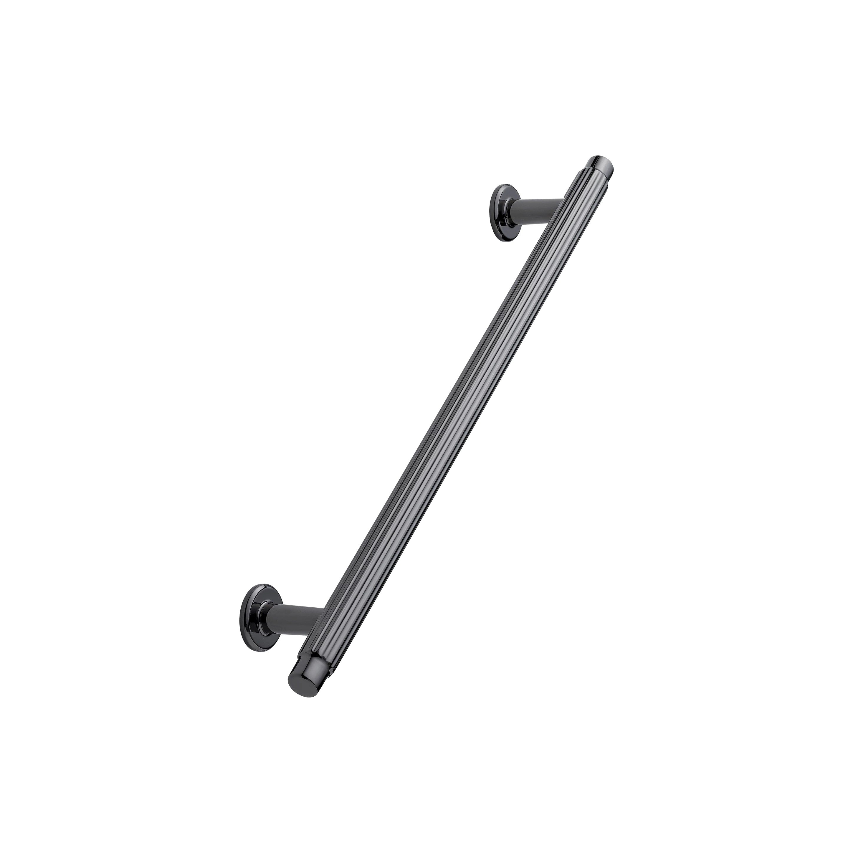 Furnipart Villa Long fekete nikkel bútorfogantyú 2 x 320 mm 553040640-70