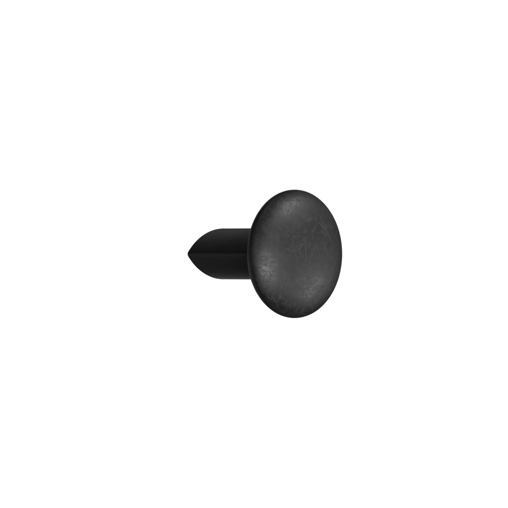 Furnipart Volumi festett fekete bútorgomb 16 mm 700050016-86
