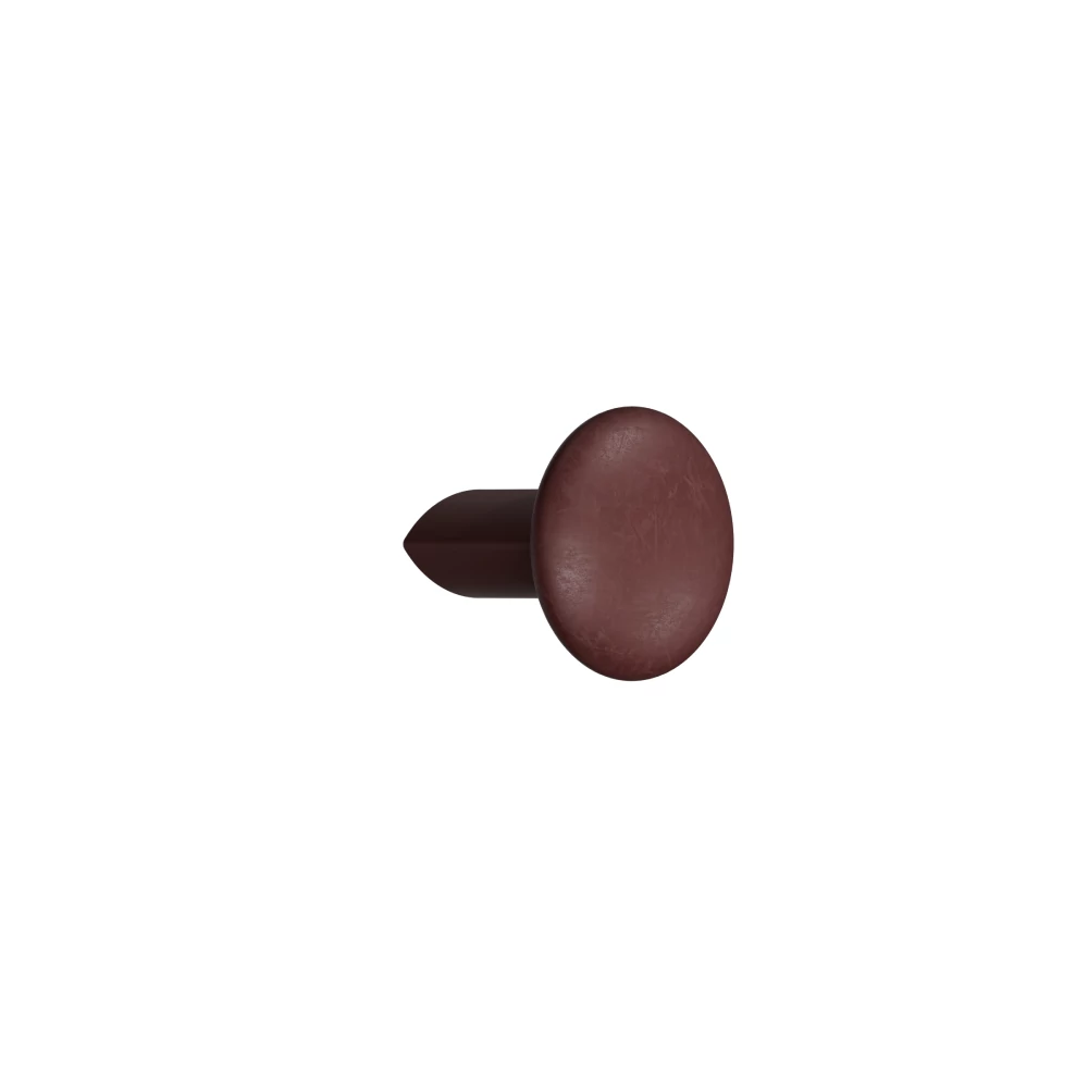 Furnipart Volumi matt barna vörös bútorgomb 16 mm 700050016-C004