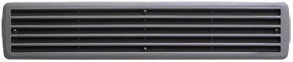 Häfele Műanyag szellőzőrács pár - rozsdamentes hatású (457 mm x 92mm) - 959.10.000